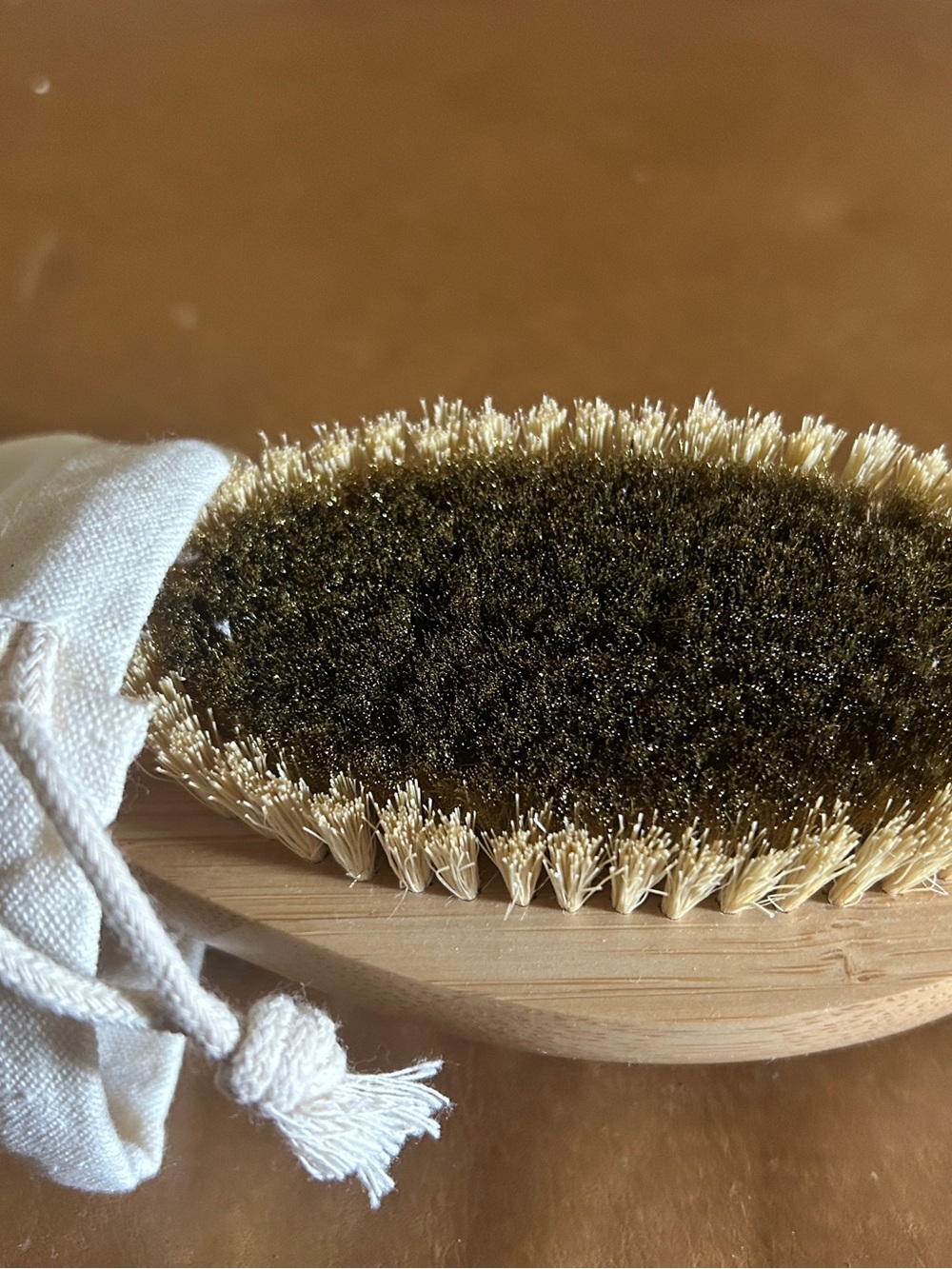 NEW TheraBrush With Copper Bristles - LONG HANDLE Vegan List Price $57.00 - Picture 6 of 10